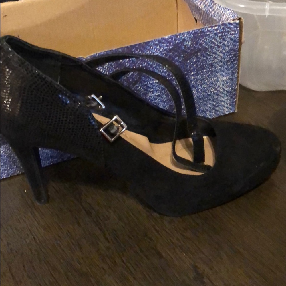 Style & Co Black Heels